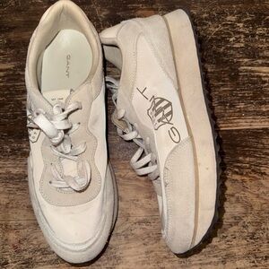 GANT Bevinda sneakers off-white suede and nylon materia Casual Sneakers size 40